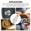 BLSGBUIDING Reducing Bushing Arbor Adapters for Bench Grinding Wheel, Aluminum