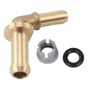 LR048474 LR049990 C2Z28258 Thermostat Water Outlet Hose Connector Kit Compatible
