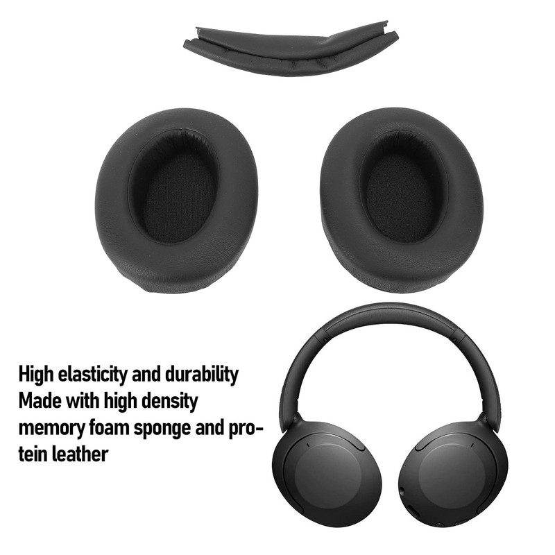 Generic Headphone Earpads, Replacement Ear Pads with Headband Cover for