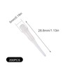 HUANR Pack of 200 Dart Tips, Soft, White Darts, Plastic