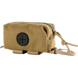 OneTigris Porta Bolsas para Popó de Perro con Cierre - Bolsita para Excremento Canino - Accesorio para Correa para Pasear, Entrenar, Correr o Senderismo