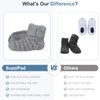 Microwavable Feet Booties for Discomfort Reduction, Heating Foot Warmer for