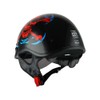 1Storm Motorcycle Half Face Helmet Mopeds Scooter Pilot with Retractable