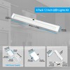 EShine Hand Wave Activated Under Cabinet LED Lighting Kit, Dimmable,