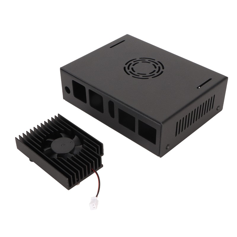 Metal Case with Cooling Fan IP30 Protection Better Heat Dissipation
