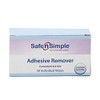 Safe n' Simple Adhesive Remover Wipes, Large, Individually Wrapped Wipes,