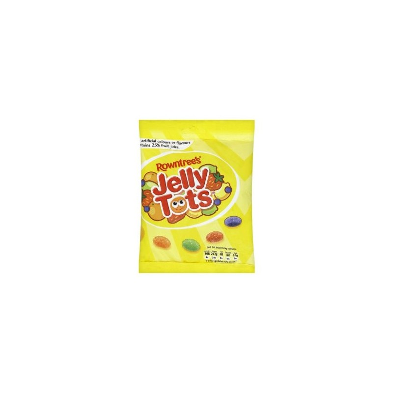 Rowntrees Jelly Tots Share Bags (box of (12 x 160g