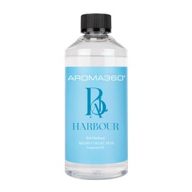 Aroma360 - Bal Harbor Fragrance Oil Blend - Luxury Aromatherapy Scent Diffuser Oil - Purple Freesia, Black Sage and Musk 16.9 fl oz, 500mL
