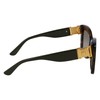 KARL LAGERFELD Girls' Sunglasses, braun gestreift