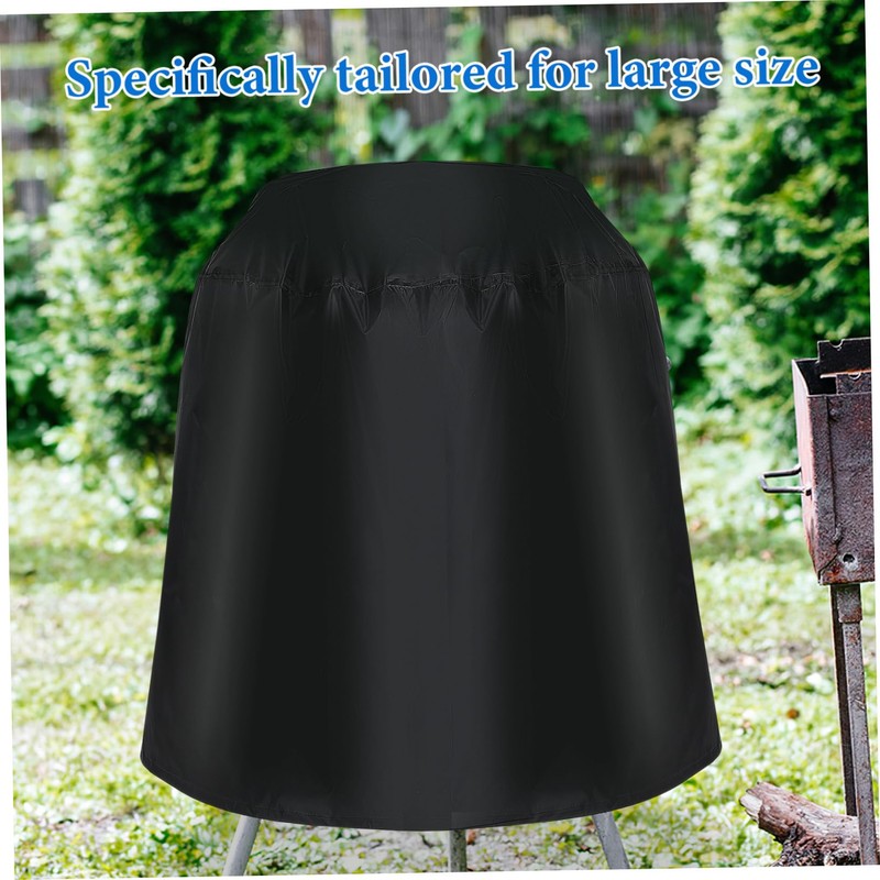 Outanaya BBQ Grill Cover Dustproof Outdoor Protector for Round Charcoal