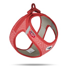 Vest Harness Merino Curli Clasp Red M