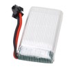 RC Aircraft Lithium Battery 3.7V 1100mAh with SM Black Plug