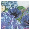 Thea Gouverneur Hydrangea-Anemone On Aida Cross Stitch Kit-14.5 x 16.5-inch