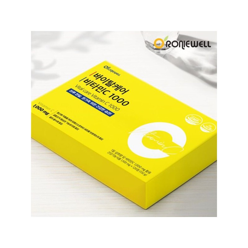Roniwell 로니웰 바이탈케어 비타민C 1000 120정 (4개월분) Roniwell Vital Care