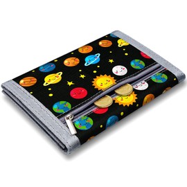 TATAANTY Kids Wallet for Girls, Toddler Wallet for Boys, Wallets for Boys with Zippered Coin Pocket and Card Holders
