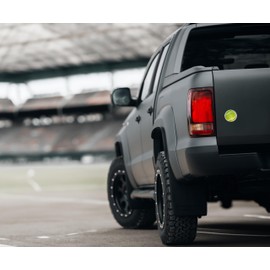 Elektroplate Tennis Ball All Metal Emblem for Cars, Trucks, and All Auto | Universal Fit at 3" | Weatherproof