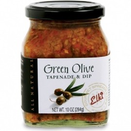 Elki's Gourmet Green Olive Tapenade, 10 Ounce
