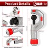 Sharp-tec 5-50mm Pipe Cutter, Adjustable Tube Cutter with Aluminum Alloy