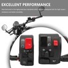 Anlseiod Motorcycle Switch Handlebar Switch for Turn Signal Switch Indicator