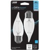 Feit Electric LED BA10 E26 40W DL 2PK