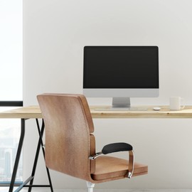 Frcolor Armrest Cushion Armrest Cover for Office Chair Chair Elbow Rest Cushion Armrest Cushion Cover Both Elbow Set (Black/Size 1)