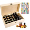 Gracelaza 36 Slots Wooden Essential Oil Organizer - Holds 5