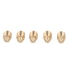 5Pcs 3D Printer Brass Nozzles Tight Connection Heat Resistant 500℃
