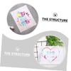 COHEALI 6pcs Heat Transfer Vinyl for DIY Projects Rainbow Cloud