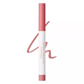 Milk Touch 밀크터치 립 펜슬 스케치 오버립 벨벳 라이너 멜로우핑크 1개 Milk Touch Lip Pencil Sketch Overlip Velvet Liner Mellow Pink 1 Piece