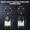 Yomiuwo 10 Pack 20 amp Female Extension Cord Ends Lighted