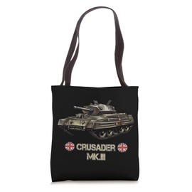 World War 2 British Army Tank Crusader Mk.3 gift Tote Bag