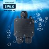 Junction Box, Waterproof, 3-Way Waterproof Junction Box, Waterproof IP68 Electrical