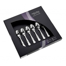 Arthur Price Classic Kings Set of 6 Coffee Spoons