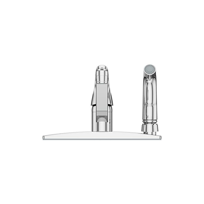 Pfister Pfirst Series Single Handle Kitchen Sink Faucet with Side