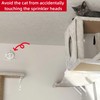 (5 Pack) TunaMax White Fire Sprinkler Head Cage Cover Guard