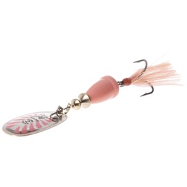 Blue Fox Classic Vibrax 02 Glow 3/16 Oz Fishing lure (Glow Pink & Orange, Size- 2.44)