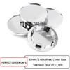 RhinoTuning 4 PCS 63 mm Wheel Center Caps Compatible With