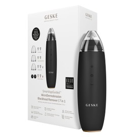 GESKE | SmartAppGuided™ MicroDermabrasion Blackhead Remover | Eliminador de puntos negros 7 en 1 | Limpiador de poros eléctrico | limpieza al vacío innovadora | herramientas de belleza