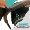PROTEC TIF Cybex Priam Faux Leather Handlebar and Grip Set