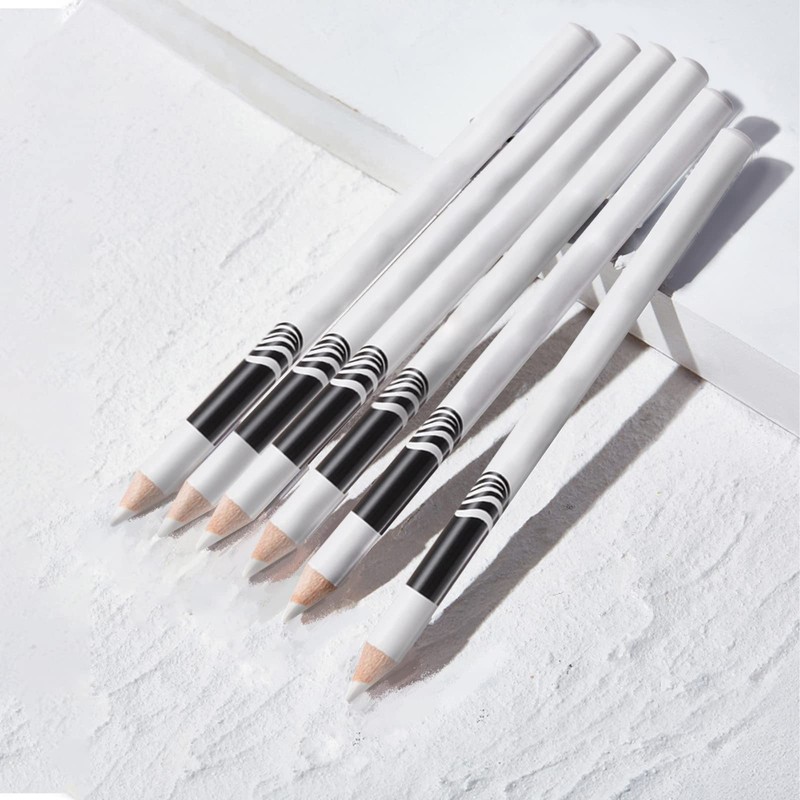 NewBang 8 Piece White Barber Pencil Set - Edge Hairline