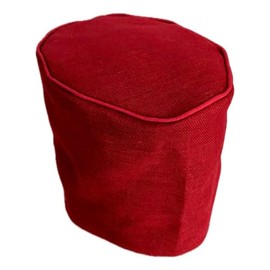 Simple Home Inspirations Cover in Burlap Compatible with Coffee Brewing System (K Supreme, Red)