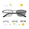 Photochromic Progressive Multifocus Reading Glasses Spring Hinges Transition Multifocal UV400