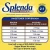 Splenda Brown Sugar Blend Low Calorie Sweetener For Baking, 3