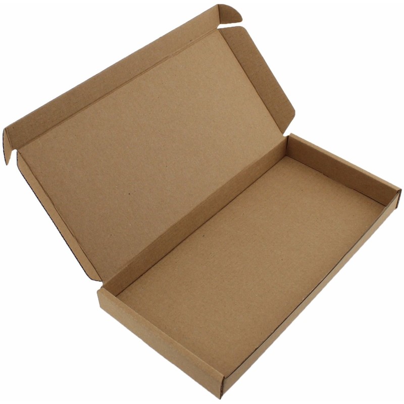 BROWN DL SIZE BOX LARGE LETTER STRONG CARDBOARD SHIPPING POSTAL