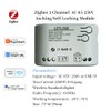 Zigbee1 Channel USB 5V Or AC 85-250V Smart Switch,Adjustable Selflock