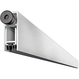 Gedotec Lowerable floor seal, 1 piece door seal, one-sided release, 12 x 30 mm, Eco, length 730 mm, can be shortened, lowering seal for doors, door floor seal, wind protection, cold enemy, for