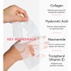 4 Mascarillas Bio Colágeno Hidratante Con Ácido Hialurónico