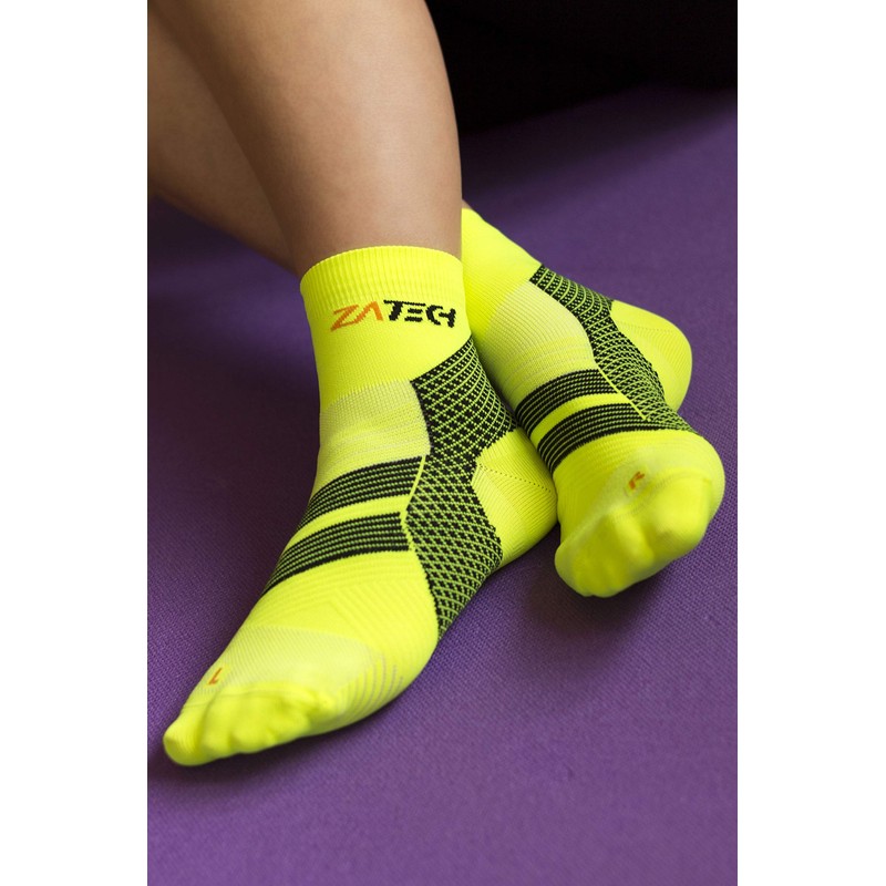 ZaTech Plantar Fasciitis Sock, Compression Socks. Heel, Ankle & Arch