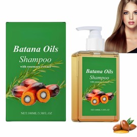 Batana Oil Shampoo,Organic Batana Oil for Hair Growth,Anti Hair Loss Shampo-o,Ha-ir Thickening Shamp-oo,Sham-poo for Ha-ir Loss Women and Men,H-air Regrowth Shampoo,Gentle Sha-mpoo Repair Damaged Hair