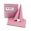 50 Apartina Napkins Fabric-Like Airlaid, Plain, Dusky Pink, Size 33